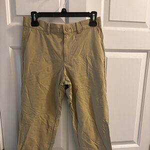 Men's GapFit Drive Biege Pants Size 28/30